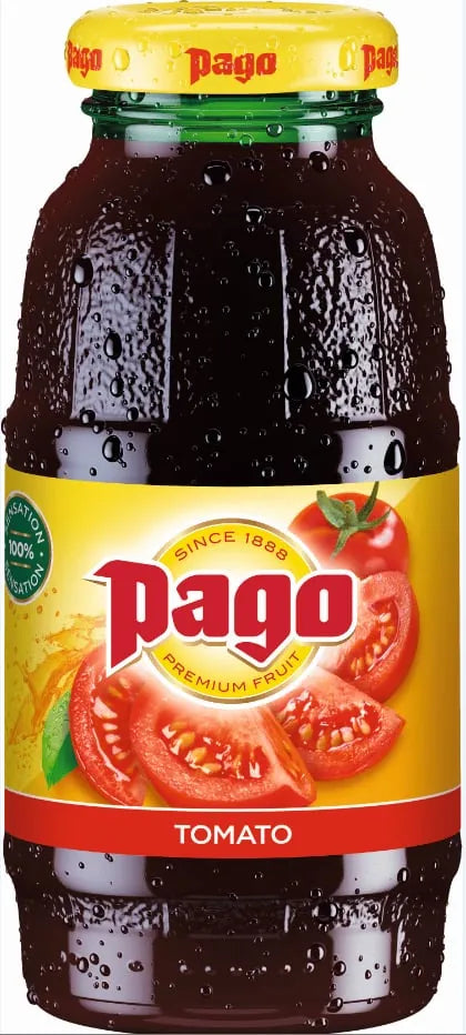 Groen flesje Pago Tomaat van 20 cl