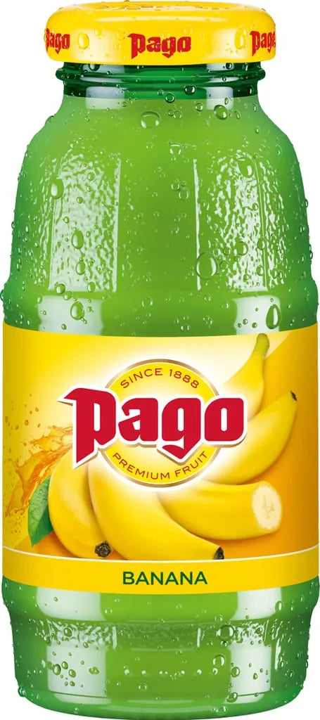 Groen flesje Pago Banaan van 20 cl